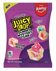 Amos Juicy Drops Gummy Mystery Cube - Apple/Raspberry/Blueberry 142g * 12 Pack