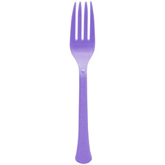 Party Makers - Reusable Plastic Fork 18pc Baby Blue