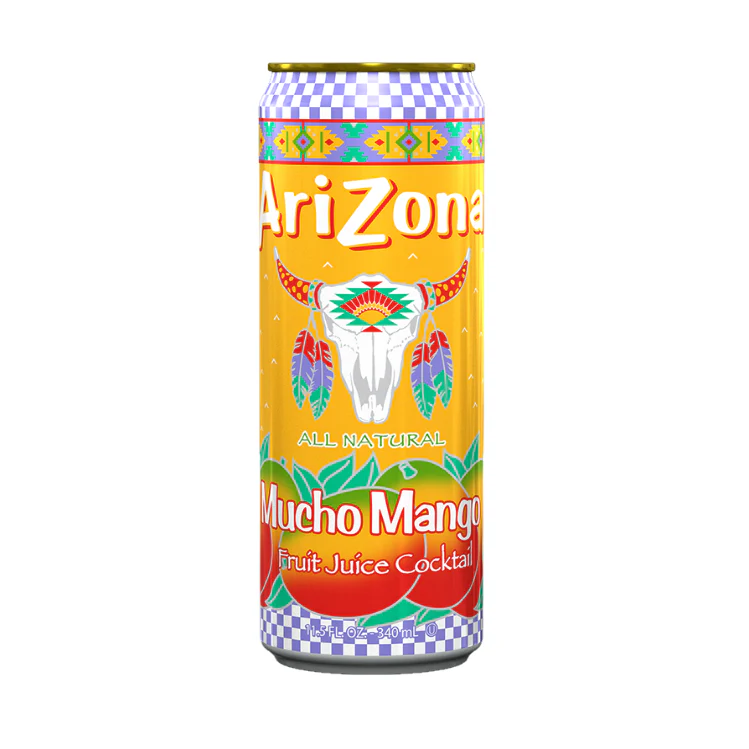 Arizona - Mucho Mango Fruit Juice Cocktail 680ml x 24 Pack