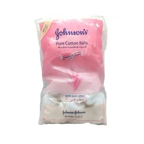 Johnsons - Pure Cotton Balls - 120 Pcs