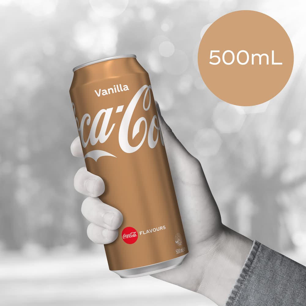 500ML CCA COKE VANILLA CAN