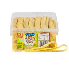 TNT Sour Straps Lemon Tub 200 Pieces