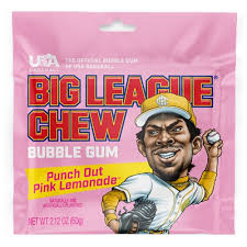 BIG LEAGUE CHEW P/LEMONADE 12