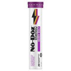 No-Doz Energy Berry Bolt 20 Effervescent Tablets