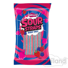 LL SOUR STRAPS BERRY 160G*12