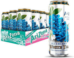 Arizona - Blueberry White Tea 650ml x 24 Pack