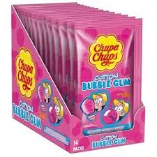 Chupa Chups Cotton Bubblegum Candy 11g * 12 Pack