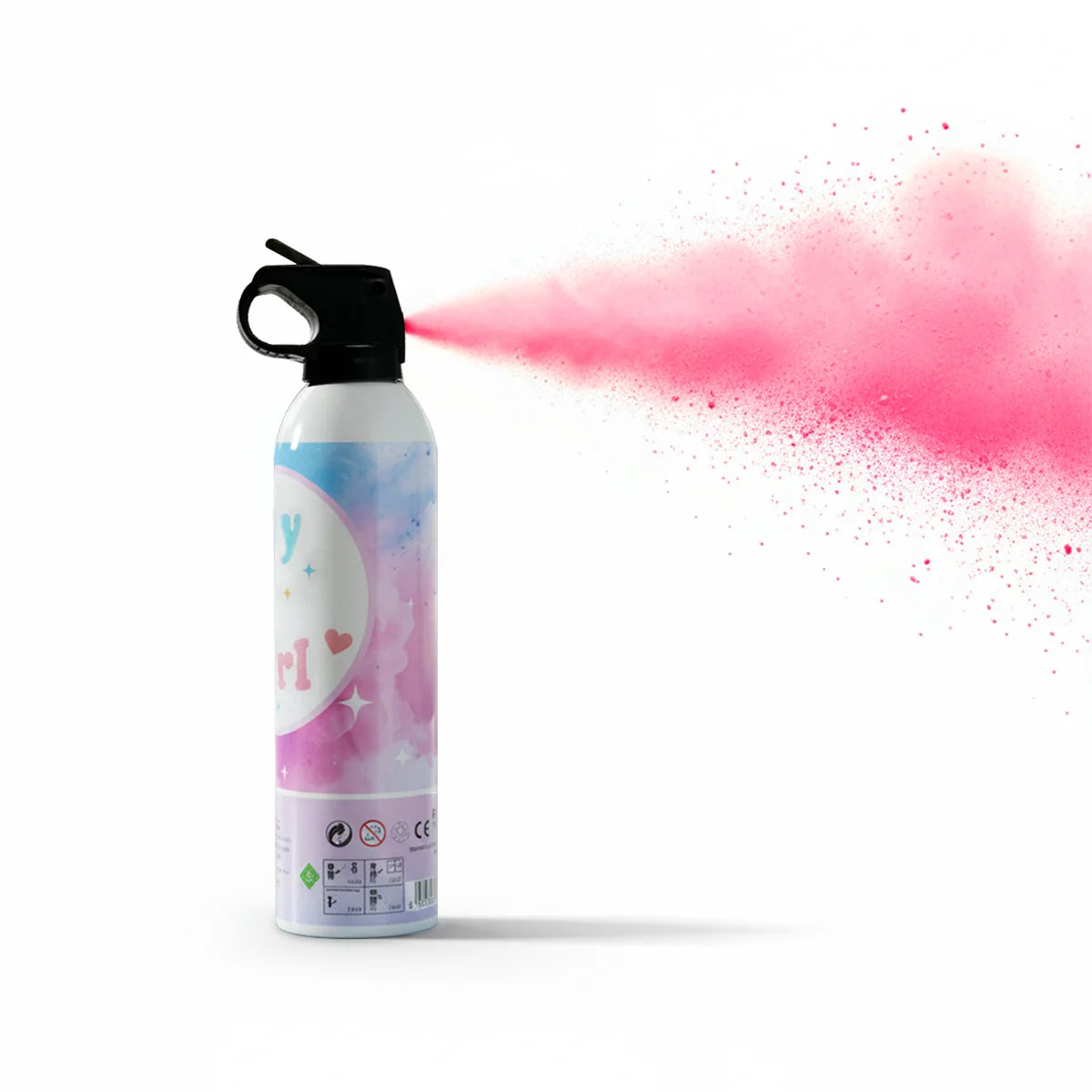 Party Makers - Gender Reveal Powder Blaster Pink