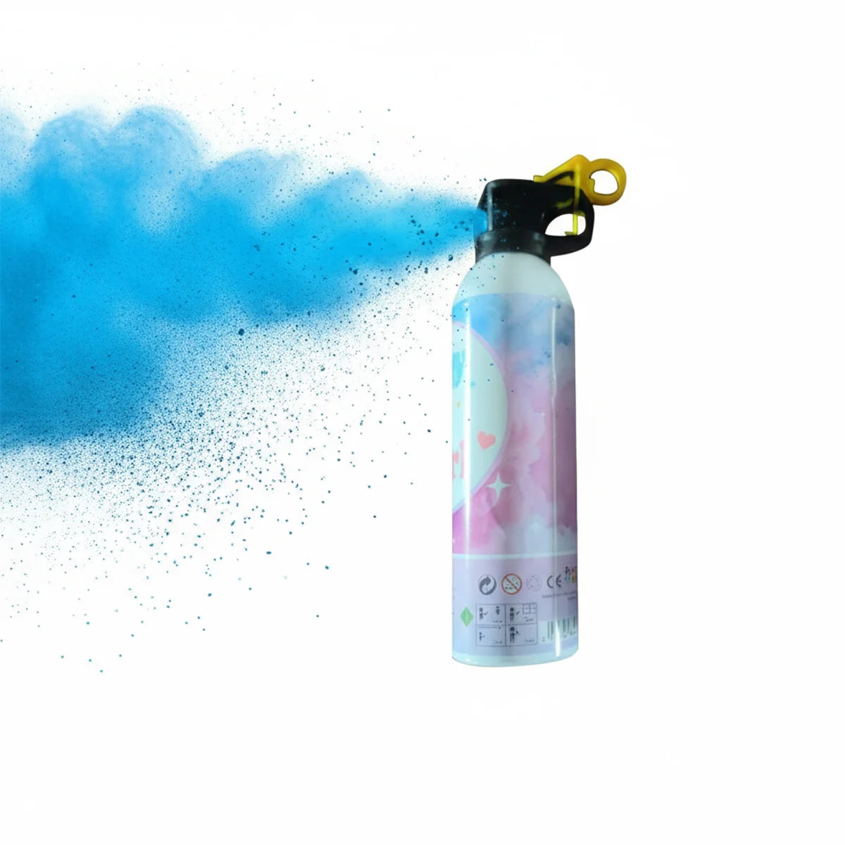 Party Makers - Gender Reveal Powder Blaster Blue