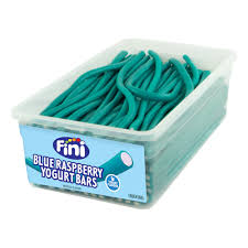 Fini Blue Raspberry Yogurt Filled Bars Tub * 150 pieces