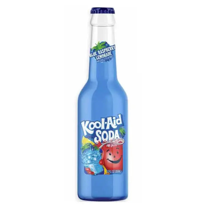 Kool-Aid Glass Bottle - Blue Raspberry 355ml * 12 Pack