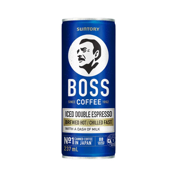 Boss Coffee Ice Double Espresso 12X237ml