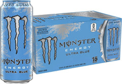 MONSTER ENERGY DRINK ULTRA BLUE HAWAIIAN CAN 473ML X 24