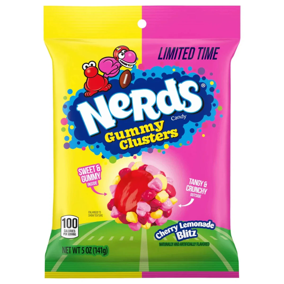 Nerds Gummy Clusters Cherry Lemonade Blitz 141g * 12 Pack