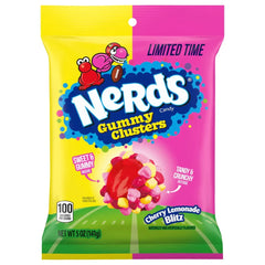 Nerds Gummy Clusters Cherry Lemonade Blitz 141g * 12 Pack