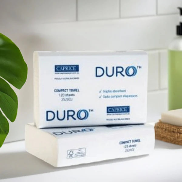 Duro Compact Interleaved Towel 29X19Cm 120Sheets