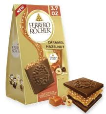 FERRERO SQUARES CARAMEL 105G*6