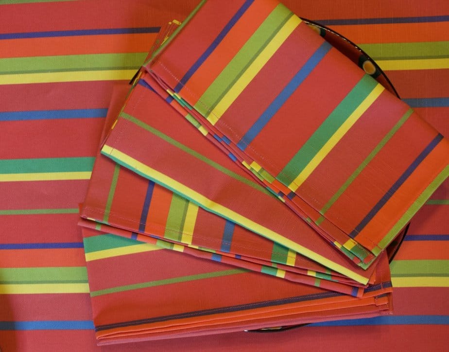 Striped Napkins