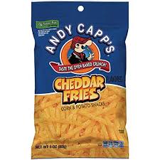 Andy Capp's Cheddar Fries Bag 85g * 12 Pack