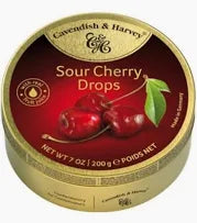 Cavendish & Harvey - Sour Cherry Drops 200g