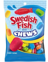 Swedish Fish Chews Assorted Soft & Chewy Candy 60g * 12 Pack
