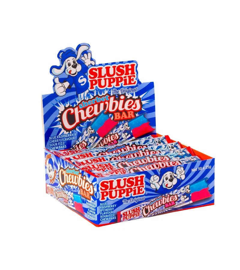 Slush Puppie Sherbet Chewbies Bar 25g * 50 Pack