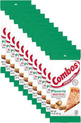 Combos Pepperoni Pizza Cracker Baked Snacks 178g * 12 Pack