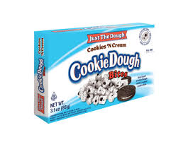 Just the Dough Cookie N Cream Cookie Dough Bites 88g * 12 Pack