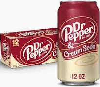 DR PEPPER CREAM SODA 355ML*12
