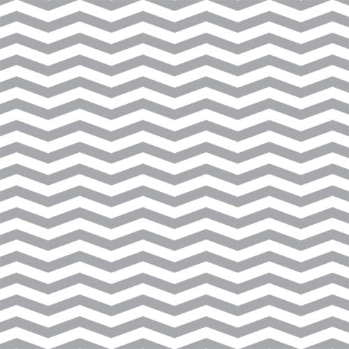 Rainbow Club Roll Prints 80GSM 38mm Core 500mm X 60m Zig Zag Silver