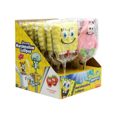 Spongebob Marshmallow Lollipop 45g * 12 Pack