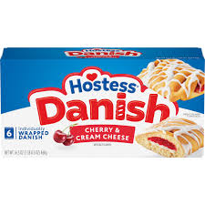 Hostess Cherry & Cream Cheese Danish 468g * 6 Pack
