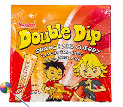 Swizzels Double Dip Orange & Cherry Stick 19g * 36 Pack