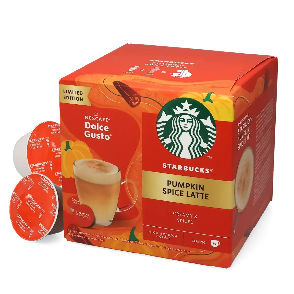 STARBUCKS PUMPKIN SPC 405ML*12
