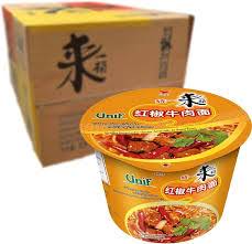 Tung-I Super Bowl Instant Noodle - Spicy Beef 120g * 12 Pack