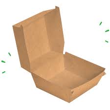 Future Friendly - Paper Burger Box 105x105x85mm 50pk