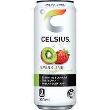 330ML CELSIUS STRAWBERRY KIWI