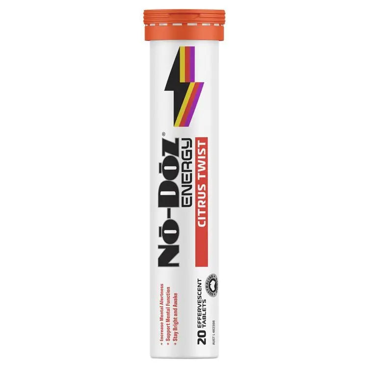No-Doz Energy Citrus Twist 20 Effervescent Tablets