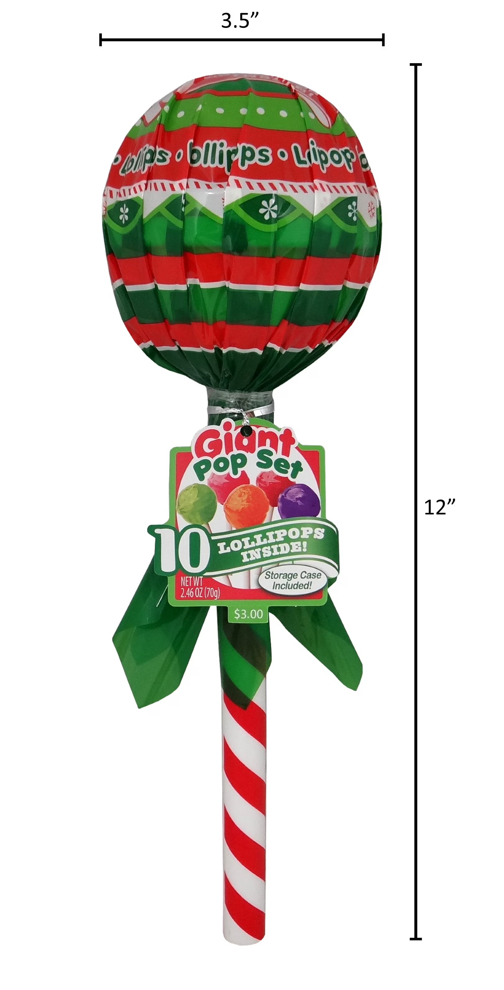Big Bang Christmas lollipop Pop Hangers 12g * 70 Pack