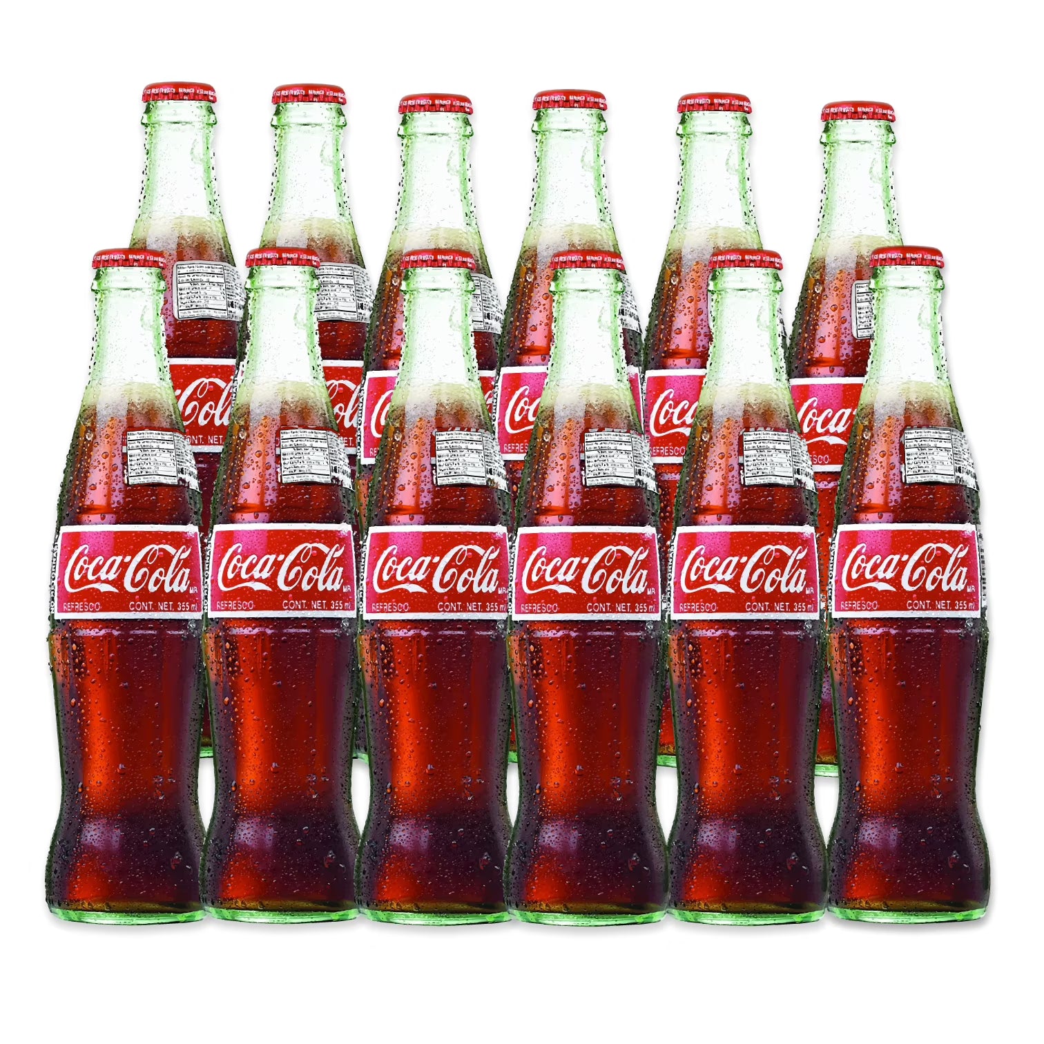 Coca Cola - Classic Mexican Glass Bottle 335ml x 24 Pack