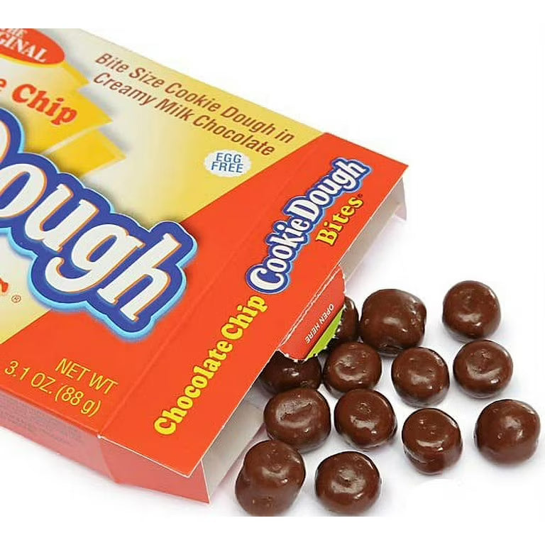 Chocolate Chip Cookie Dough Bites Movie Theater Box 88g * 12 Pack