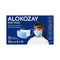 Disposable Kids Face Masks - Dark Blue 10 Pack