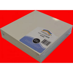 Rainbow Square Card 300gsm 203mm Square 100 Sheets White