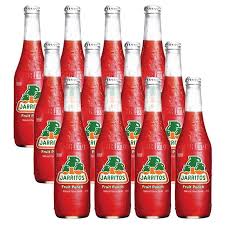 Jarritos - Fruit Punch Glass Bottle 370ml x 24 Pack