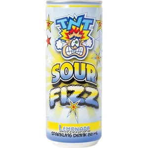 TNT Sour Fizz Lemonade Soda Can 250ml * 24 Pack