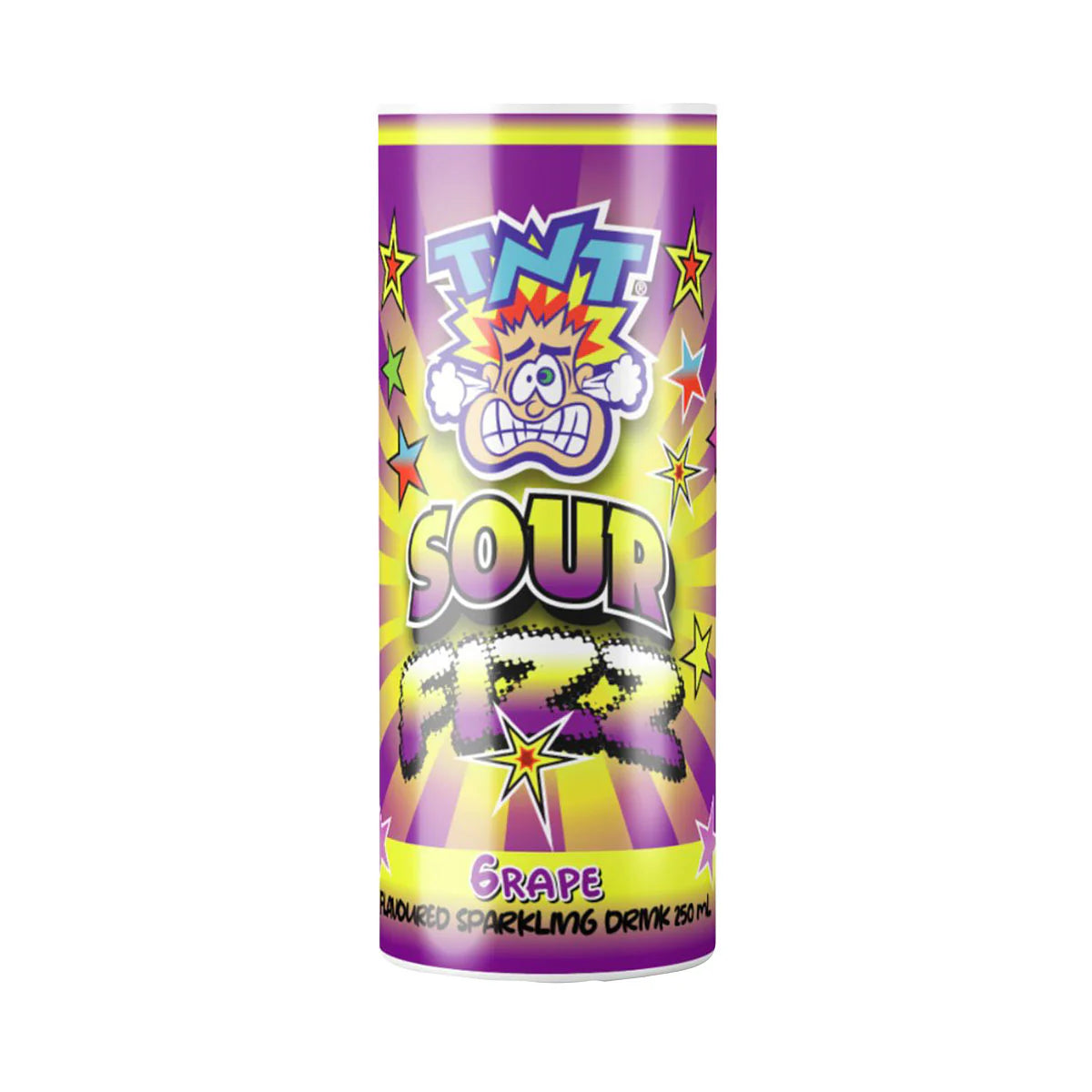 TNT Sour Fizz Grape Soda Can 250ml * 24 Pack