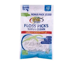 Oral Fusion Dental Floss Picks 60 Pack