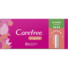 Carefree Original 32 Super Tampons
