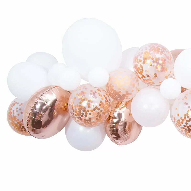 Party Makers Balloon Garland Set Rose Gold