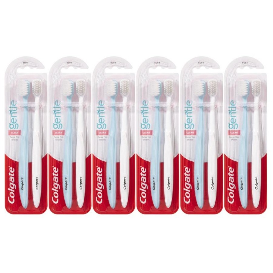 Colgate Gentle Charcoal Toothbrush 6 Pack